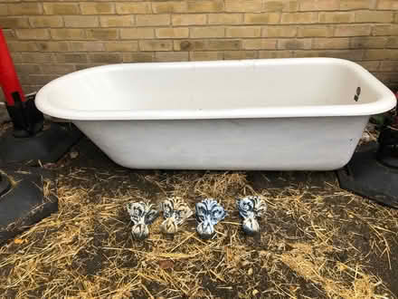 Photo of free Cast iron bath (Hampton Hill TW12) #2