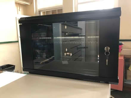 Photo of free 19” Rack-mount server/comms cabinet (Oxford OX1) #1