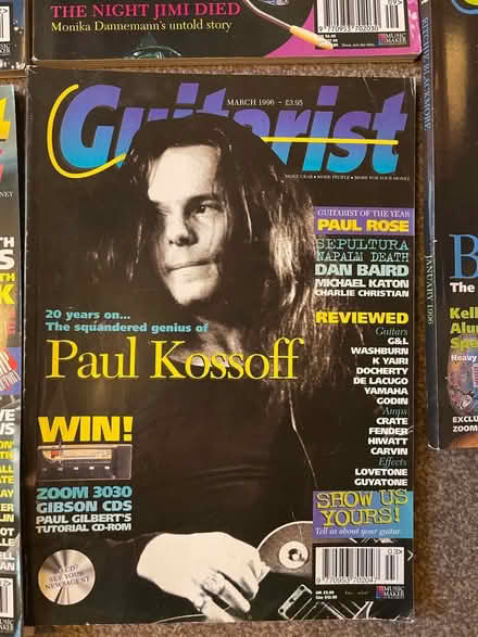 Photo of free Guitarist magazines 1995-1996 (DY10 3TD) #3