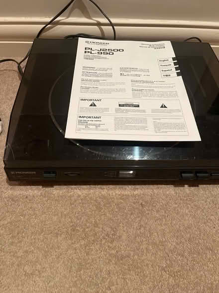 Photo of free Record Player (Stillorgan) #2