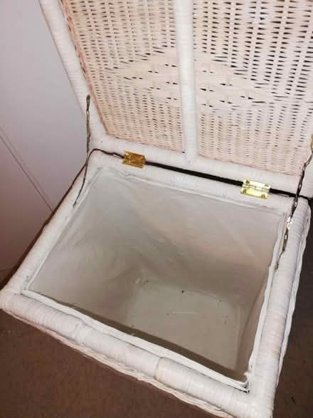 Photo of free Wicker Laundry Basket (Droitwich) #1
