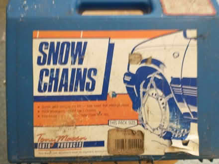 Photo of free snow chains (Tebworth LU7) #1