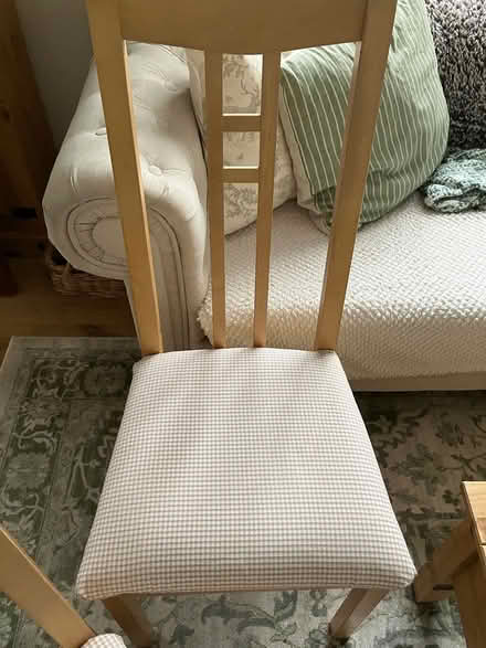 Photo of free Pair of dining chairs (Trotton, Hants GU31) #1