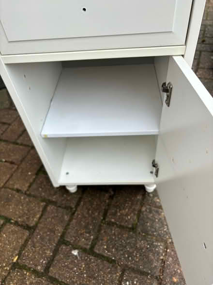 Photo of free White Bedside Table (Hitchin/Letchworth) #2