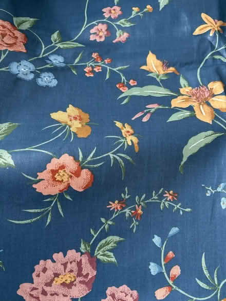 Photo of free Dark blue upholstery fabric (Lower Weston) #2