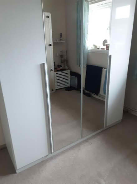 Photo of free Large 4 door wardrobe (Stilton ,Peterborough) #1