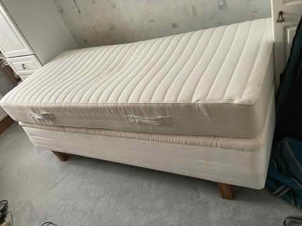 Photo of free Ikea single bed and base (London Finchley N12) #1