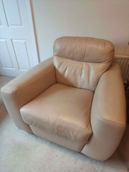 Photo of free Large leather armchair (Eynsham OX29) #1