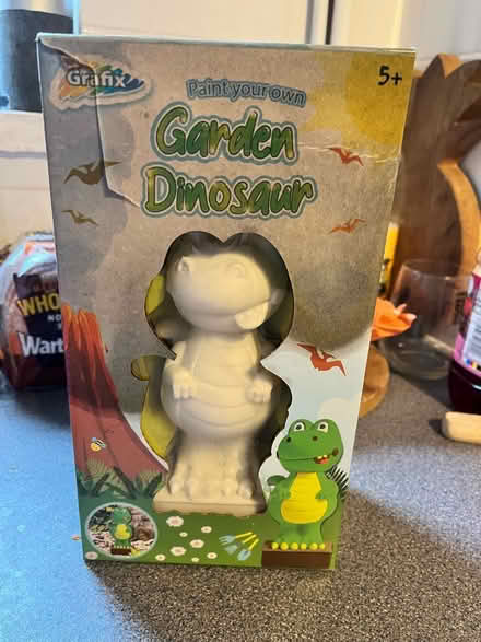 Photo of free Paint your own garden dinosaur (KT18) #1