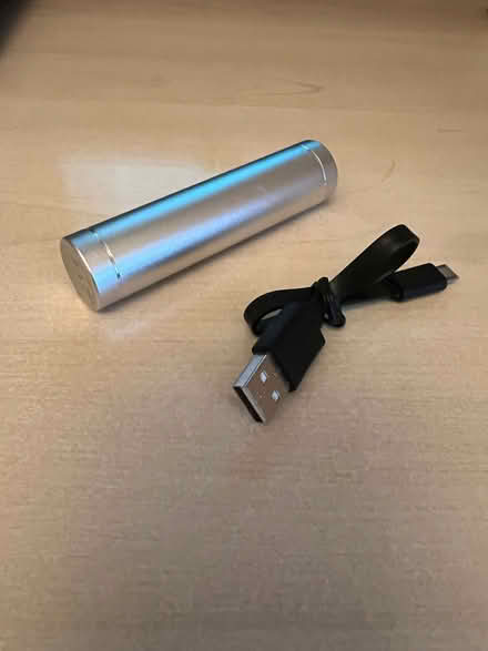 Photo of free Portable Power Bank Charger for Mobile Devices - 2600mAh (Mill Green AL7) #1