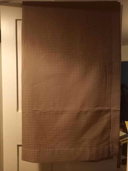 Photo of free Brown lined curtains (Conwy Town) #4