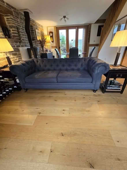 Photo of free 3 seater sofa (Forest Wood LD8) #1