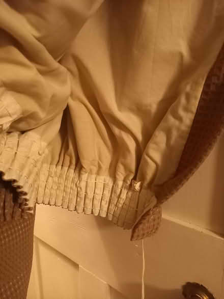 Photo of free Brown lined curtains (Conwy Town) #1