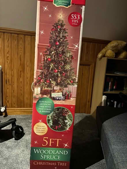 Photo of free 5ft artificial Christmas tree (Norton Lees S8) #1