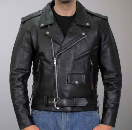 Photo of L or XL leather jacket (Poplar E14) #1