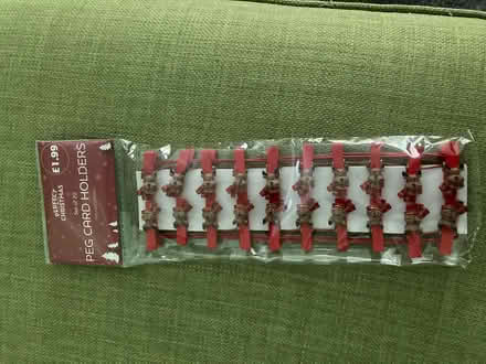 Photo of free Peg Christmas card holder (Willingdon BN20) #1