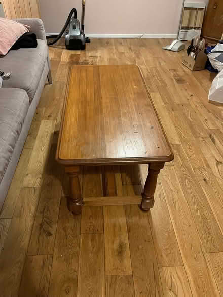 Photo of free Pine coffee table (SE18 5QG) #1