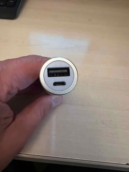 Photo of free Portable Power Bank Charger for Mobile Devices - 2600mAh (Mill Green AL7) #2