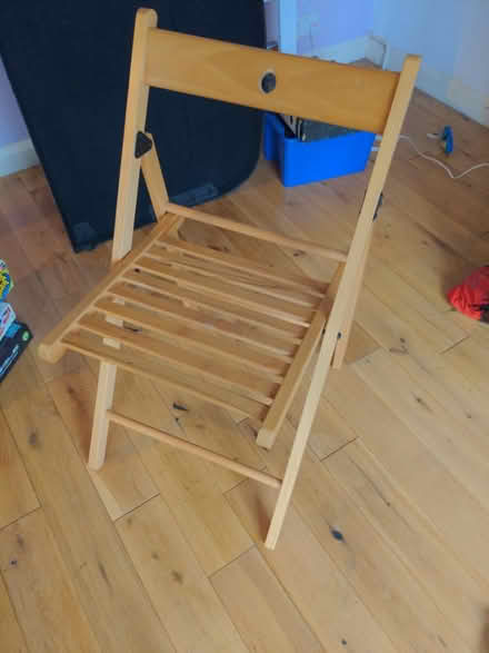 Photo of free Folding wooden chair (Gosforth NE3) #1