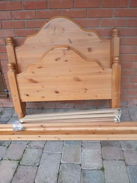 Photo of free Pine single bed frame (West Malvern CP WR14) #1