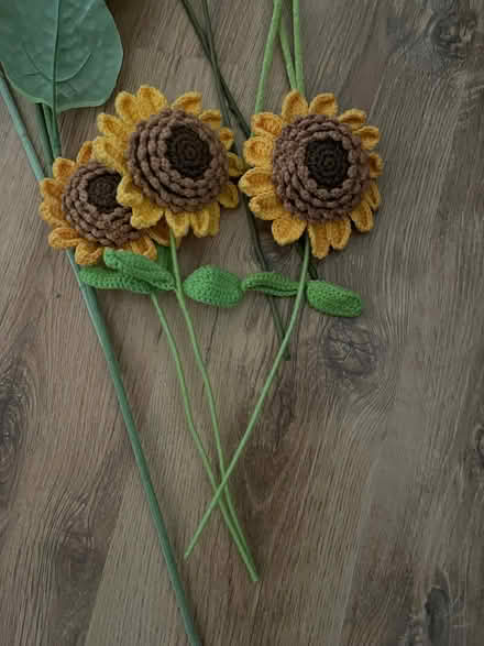 Photo of free Silk/crotchet Artificial flowers (Stanstead Abbotts SG12) #1