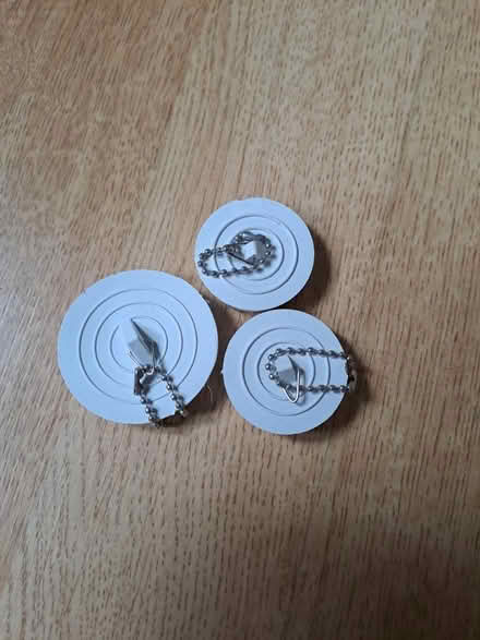 Photo of free 3 sink plugs (unused) (Cambridge CB4) #1