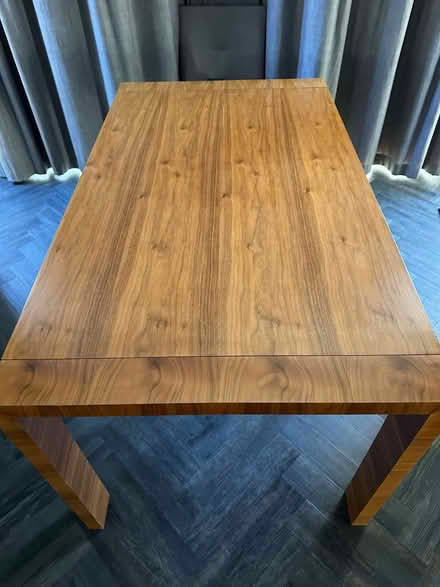 Photo of free Extending dining table, walnut veneer (Headingley LS6) #3