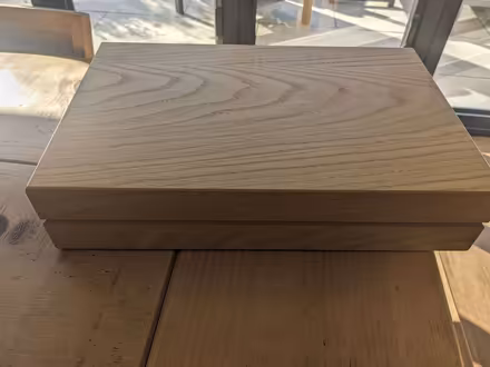 Photo of free Wooden Cutlery Box (Great Denham MK40) #2