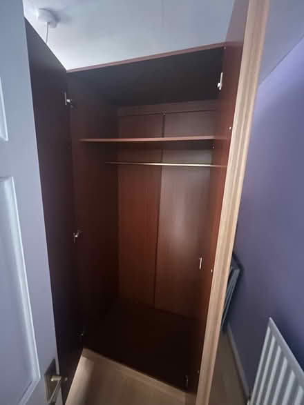Photo of free 2 x wooden wardrobes to go (NE23 1NH) #2