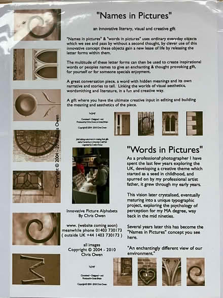 Photo of free 'Rosie' Name in Pictures print (Brixton Hill SW2) #3