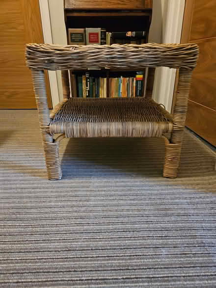 Photo of free Small Wicker side table (Chesham HP5) #1