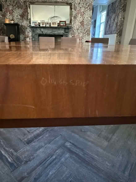 Photo of free Extending dining table, walnut veneer (Headingley LS6) #4