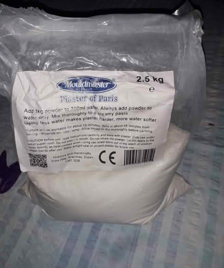 Photo of free Plaster of Paris (CT3) #1