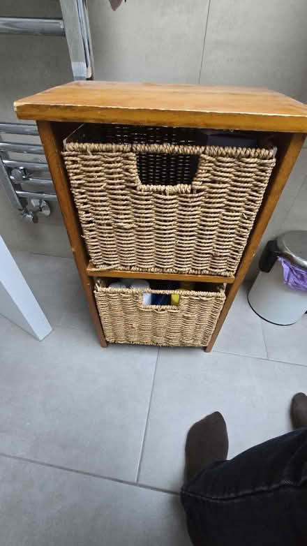 Photo of free Wicker baskets x 2 (E15 Stratford/Plaistow) #1