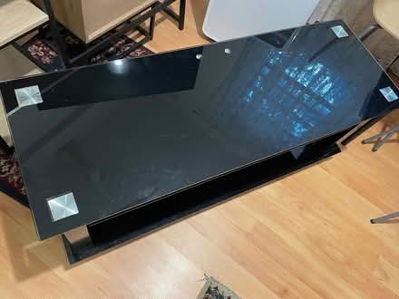 Photo of free Tiered Black glass coffee table (Sydney) #1