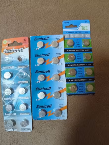 Photo of free Enicell batteries size AG13 (Grangeway area NN10) #1