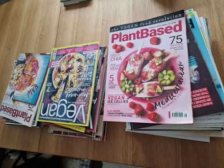 Photo of free Big pile of vegan/plant based food magazines (Skipton BD23) #1