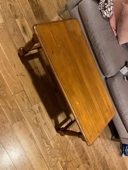 Photo of free Pine coffee table (SE18 5QG) #2
