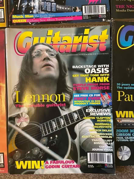 Photo of free Guitarist magazines 1995-1996 (DY10 3TD) #4