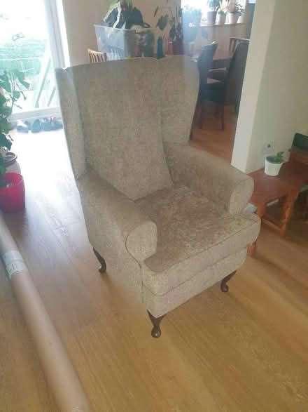 Photo of free Brown Sitting chair, great condition (Steeple Aston OX25) #1