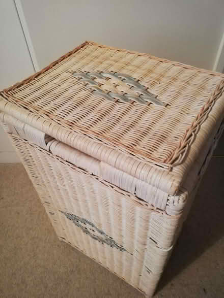 Photo of free Wicker Laundry Basket (Droitwich) #3
