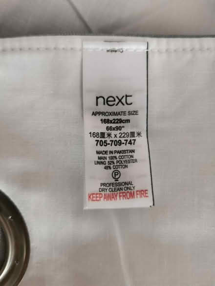 Photo of free Next curtains (Haresfinch) #2