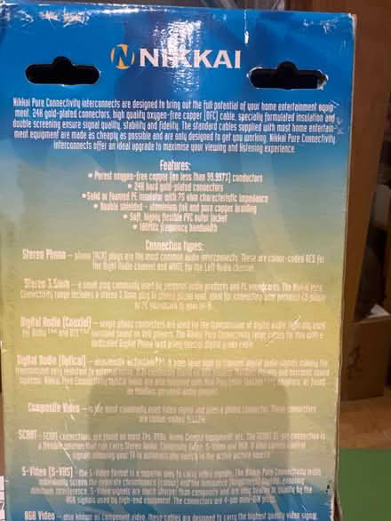 Photo of free Pure connectivity cable new (SE16) #2