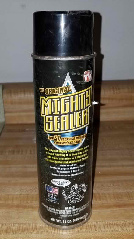 Photo of free Mighty Sealer Rubberized Spray (Bolingbrook, near Menards) #1