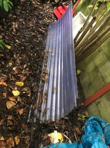 Photo of free Used corrugated clear roof sheets (Malvern WR14) #1