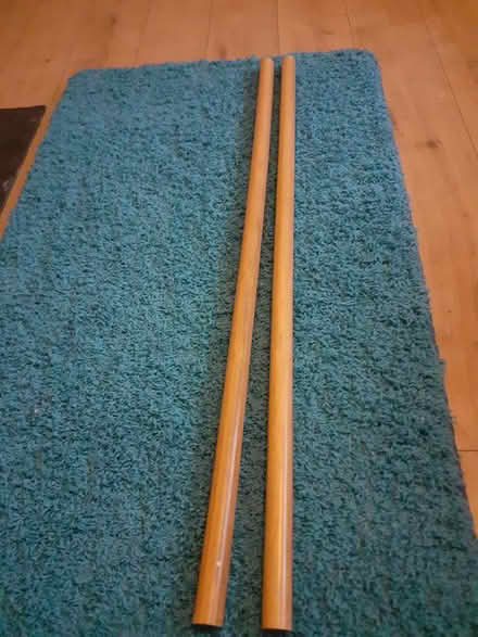 Photo of free Wooden Curtain Pole (Bray, Co Wicklow) #1