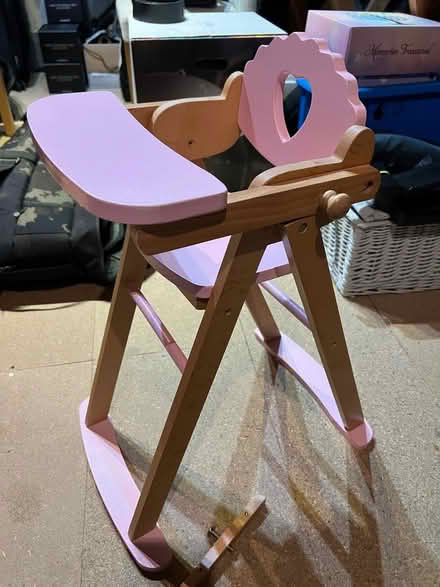 Photo of free Dolly high chair (CR3 Caterham on the hill) #3