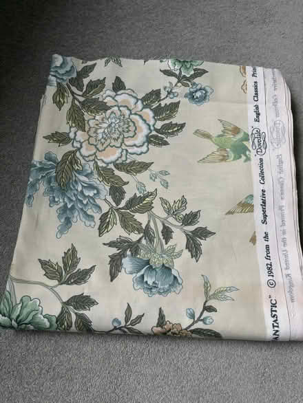 Photo of free Vintage upholstery fabric (Lower Weston) #1