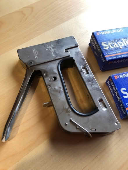 Photo of free Staple Gun and staples (North Tonbridge TN9) #1