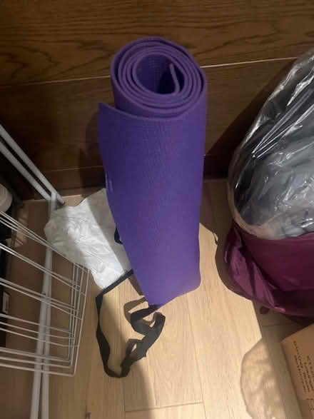 Photo of free Purple yoga mat (N1) #1